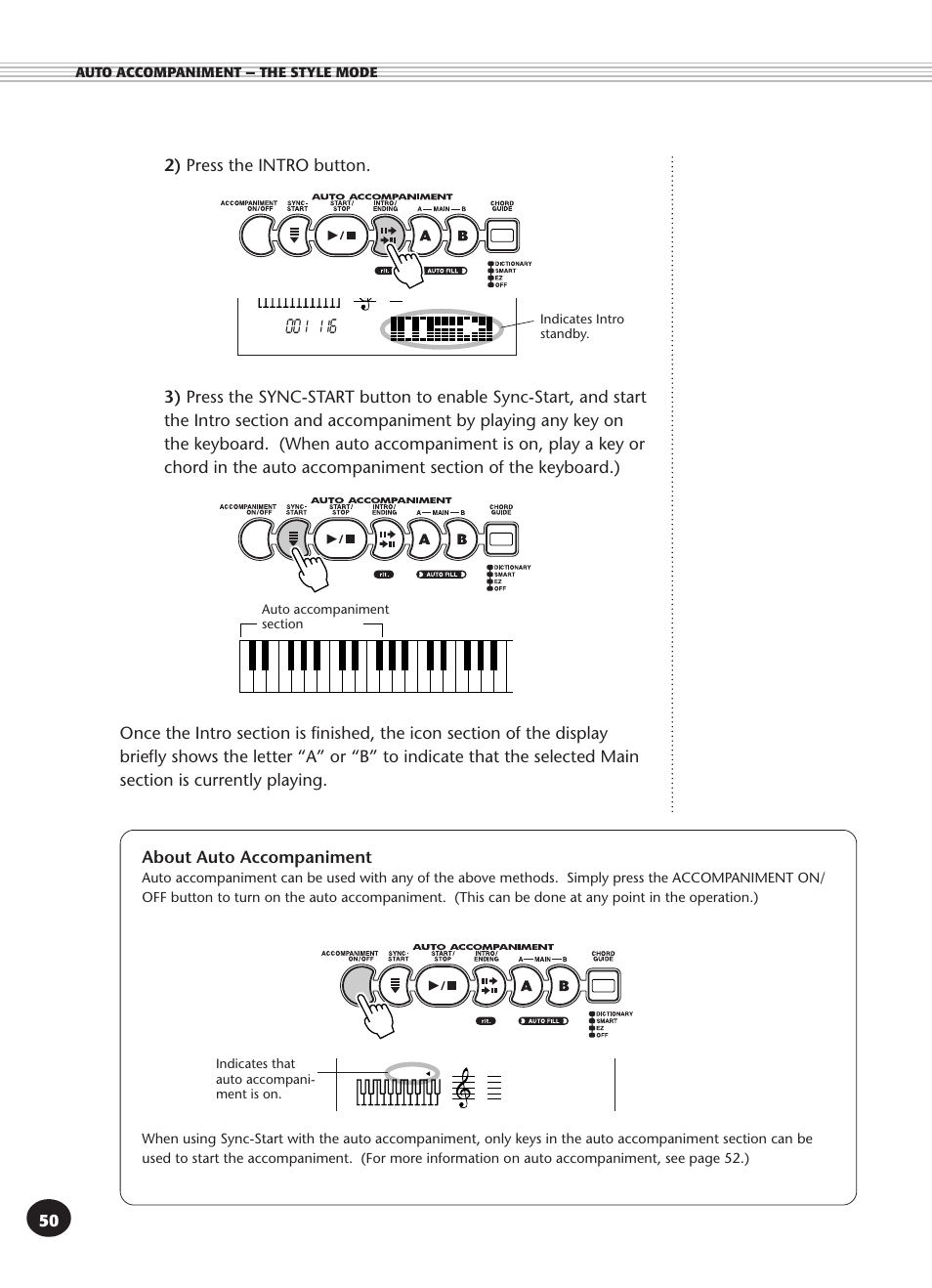 Yamaha PSR-340 User Manual | Page 50 / 128