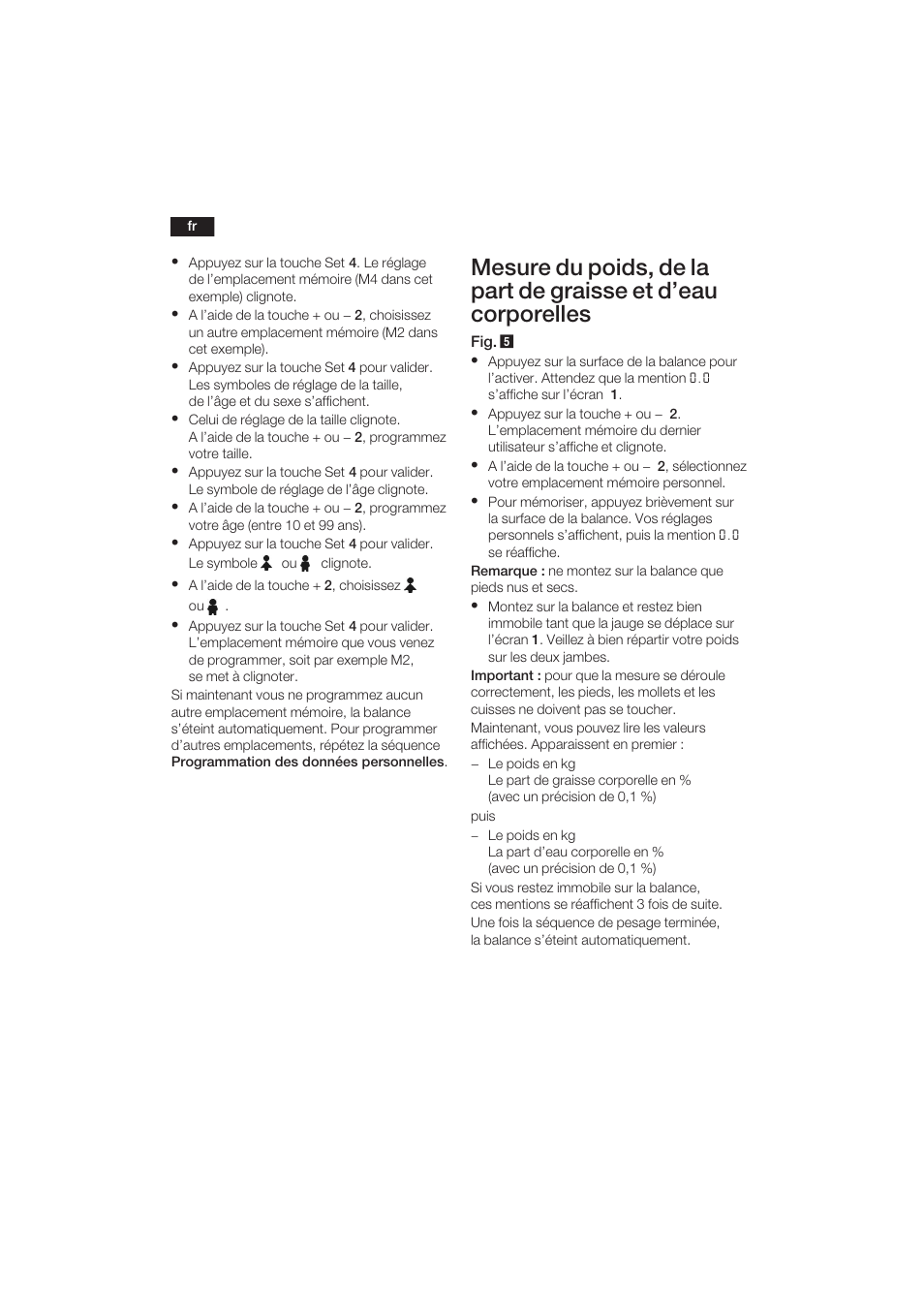 10 s | Bosch PPW3120 Analysewaage elektronisch axxence easy coach User Manual | Page 11 / 77