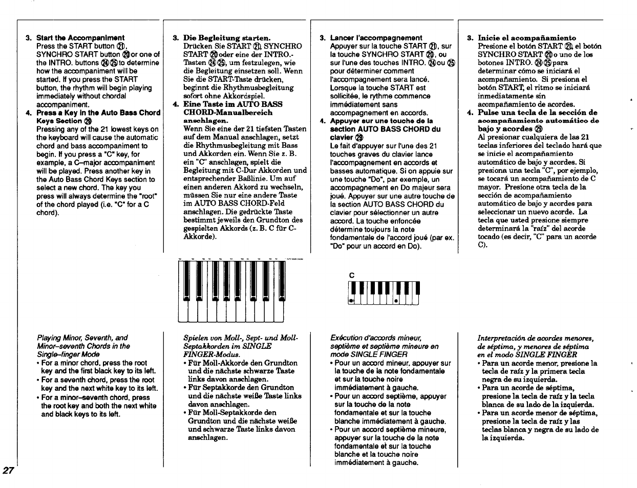 Yamaha PSR-48 User Manual | Page 28 / 45