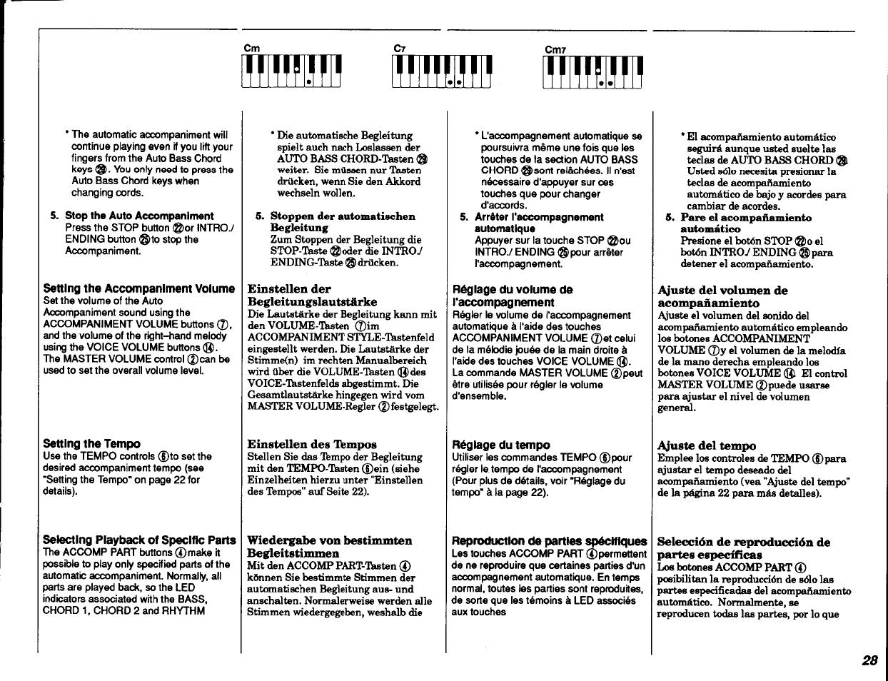 Yamaha PSR-48 User Manual | Page 29 / 45