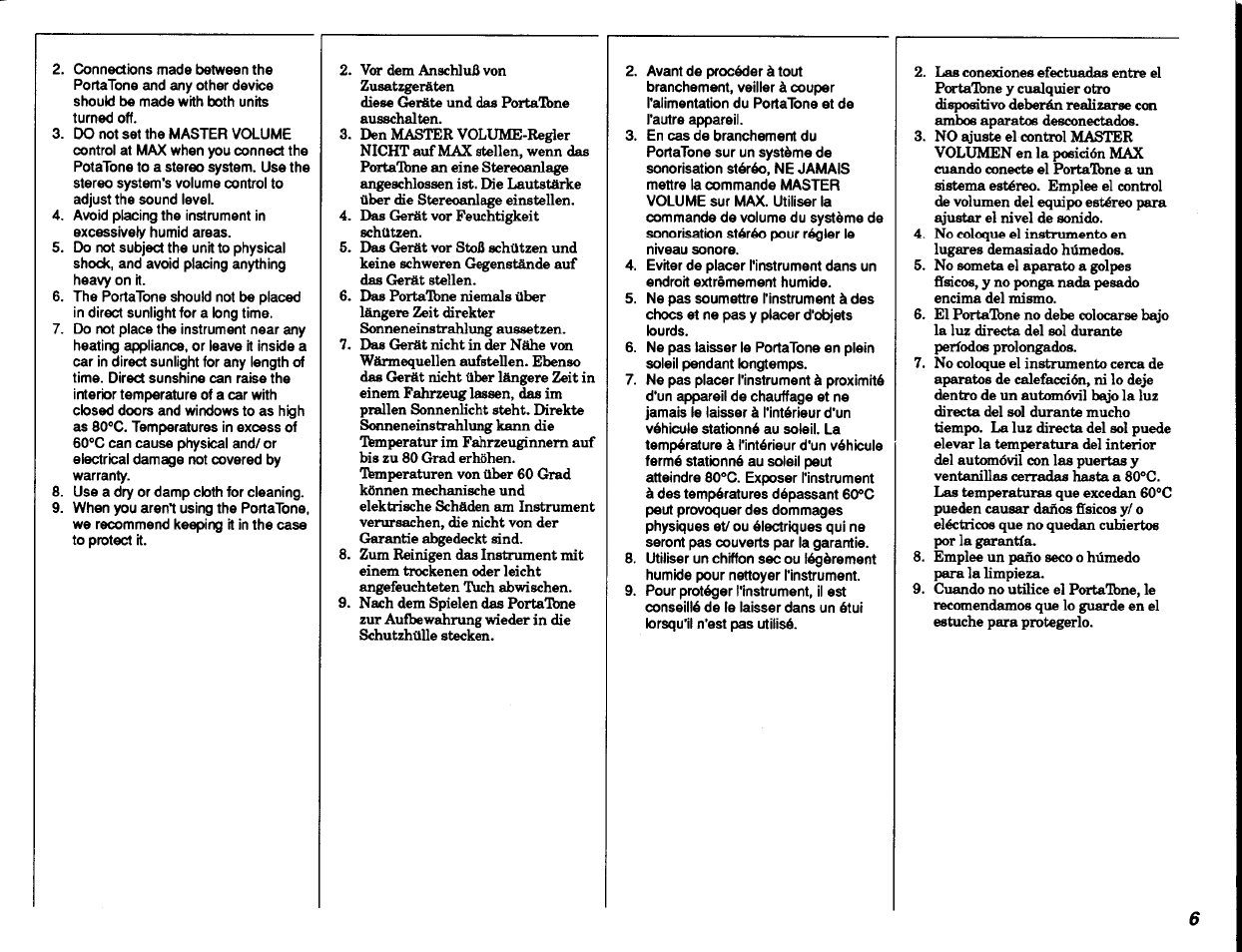Yamaha PSR-48 User Manual | Page 7 / 45