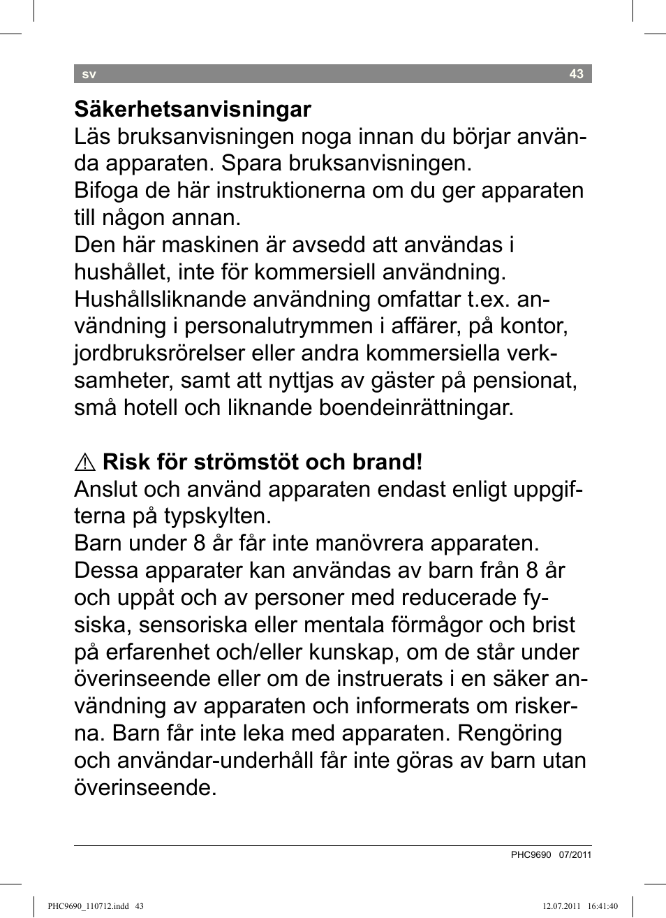 Bosch PHC9690 Lockenformer ProSalon G-curler User Manual | Page 47 / 120