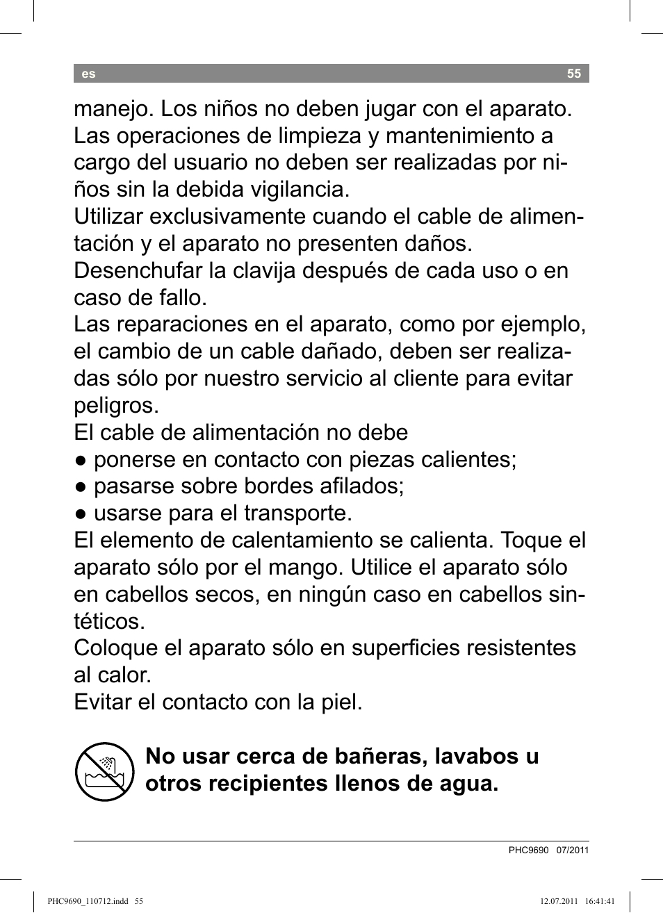 Bosch PHC9690 Lockenformer ProSalon G-curler User Manual | Page 59 / 120