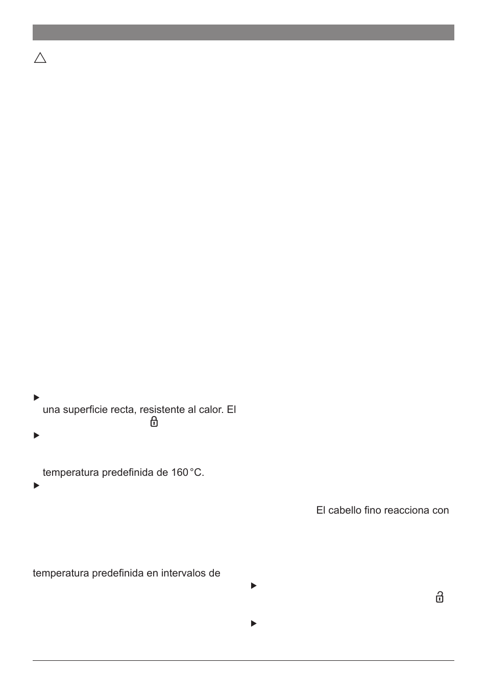 Piezas y elementos de manejo, Puesta en servicio, Ajuste de la temperatura | Apagado automático, Aplicación | Bosch PHS2560 Haarglätter ProSalon Home User Manual | Page 25 / 51