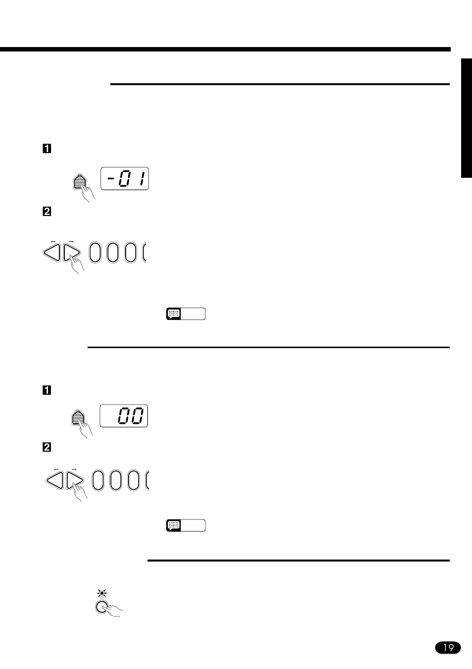Transpose, Touch response, Tuning | Yamaha PSR-410 User Manual | Page 21 / 61