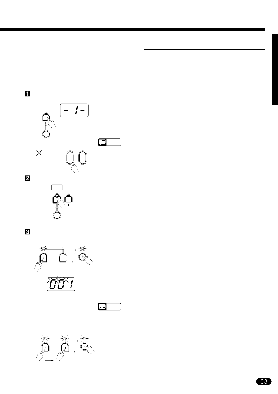 Accompaniment track recording | Yamaha PSR-410 User Manual | Page 35 / 61