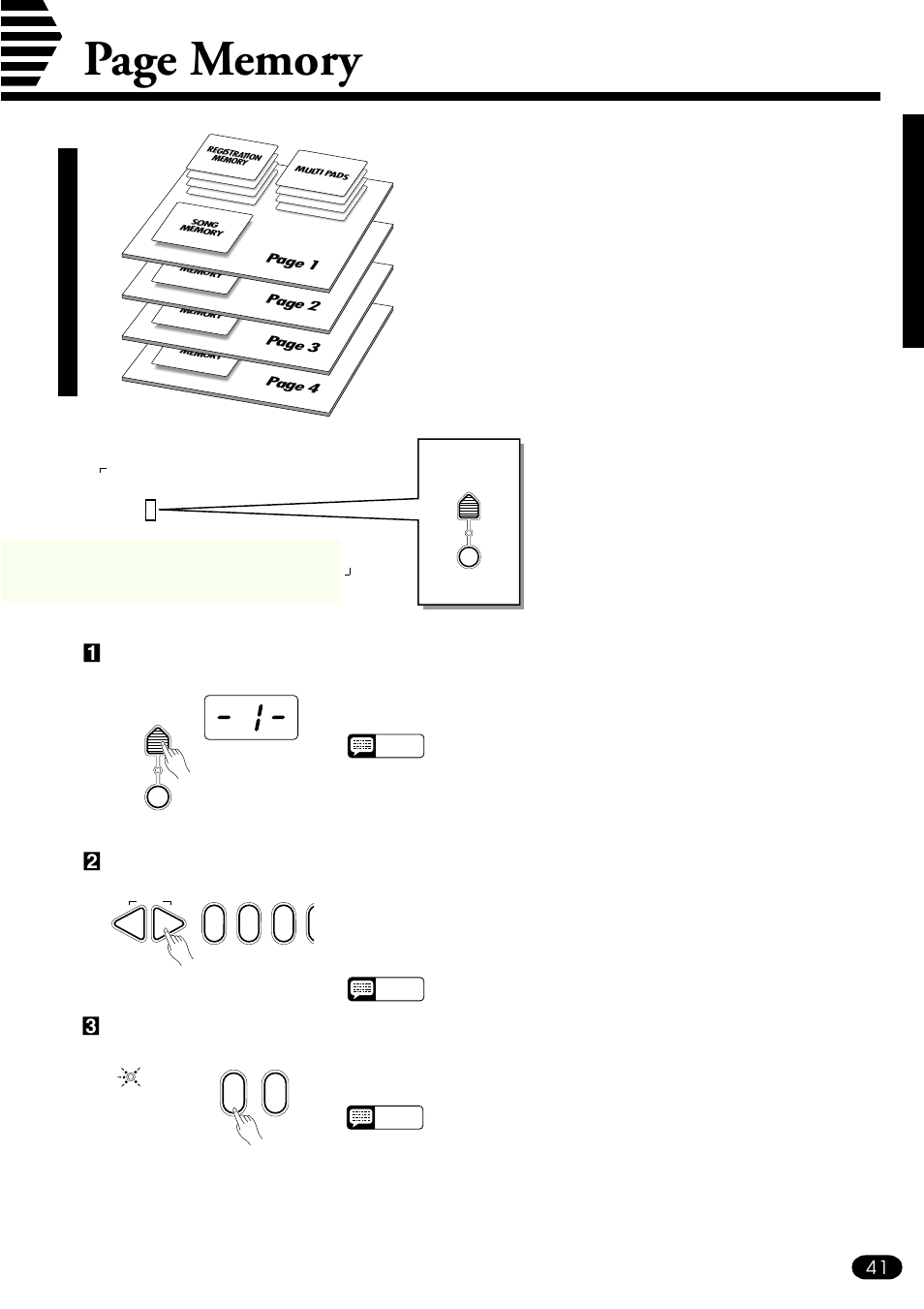 The illustrations here are not available, Confirm the selection | Yamaha PSR-410 User Manual | Page 43 / 61