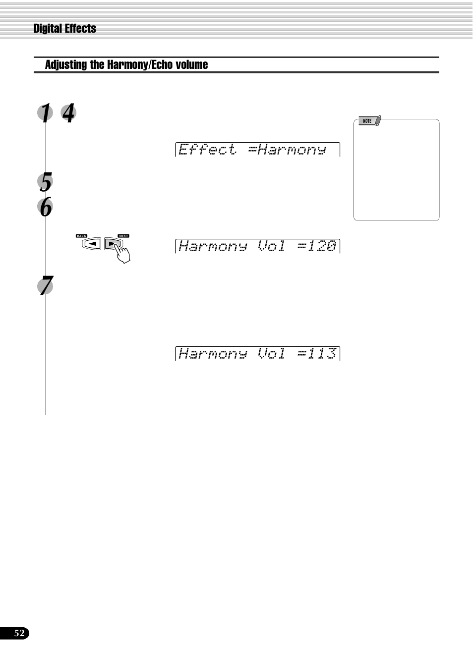 Yamaha PSR-540 User Manual | Page 52 / 160