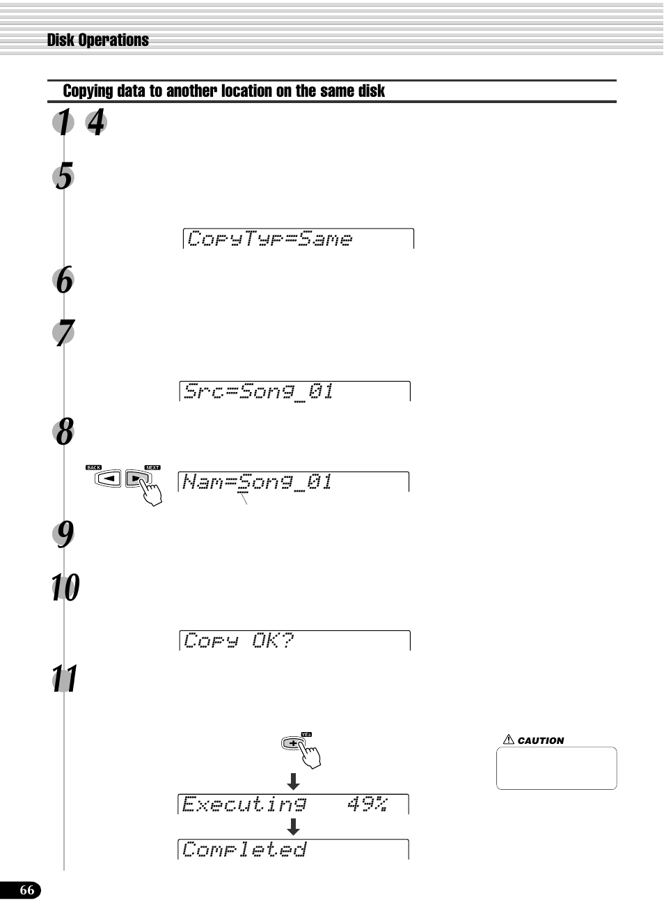 Yamaha PSR-540 User Manual | Page 66 / 160