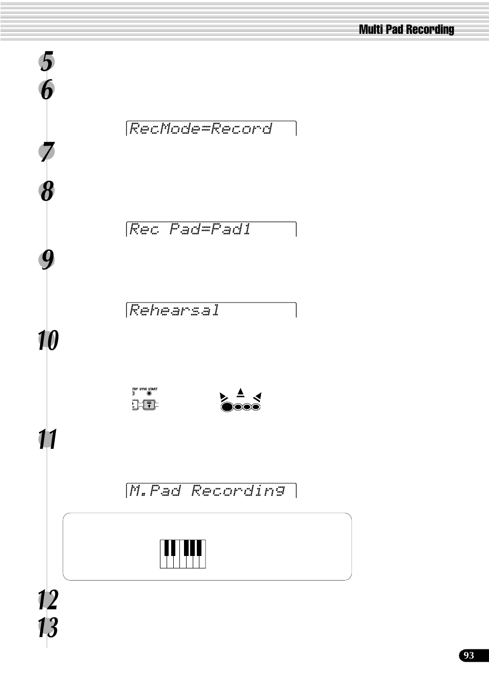 Yamaha PSR-540 User Manual | Page 93 / 160