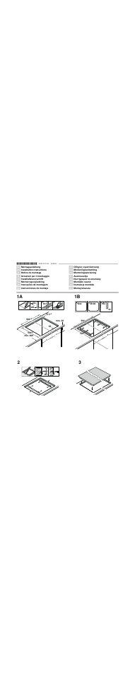 Bosch NKN775J17E Edelstahl Comfort-Profil Elektro-Kochmulde User Manual | 8 pages