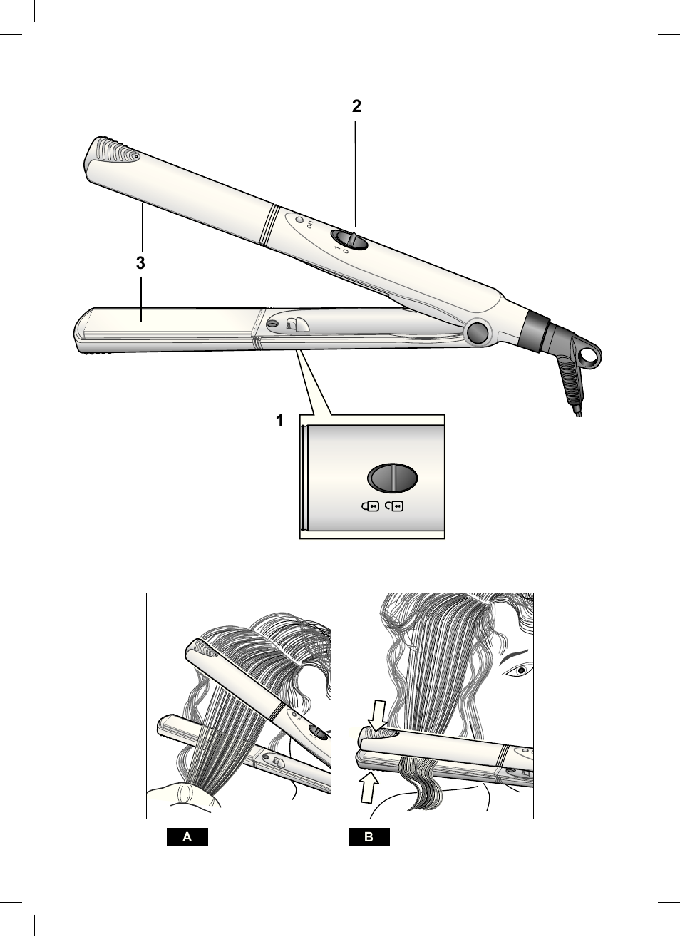 Bosch PHS2004 Haarglätter Purple Passion User Manual | Page 3 / 46