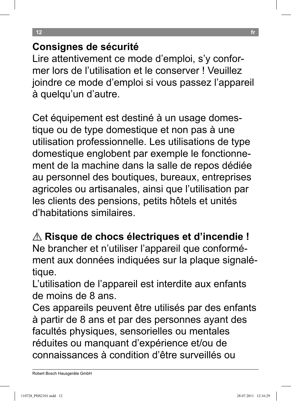 Bosch PHS2101 Haarglätter StarShine StraightStyle User Manual | Page 16 / 104