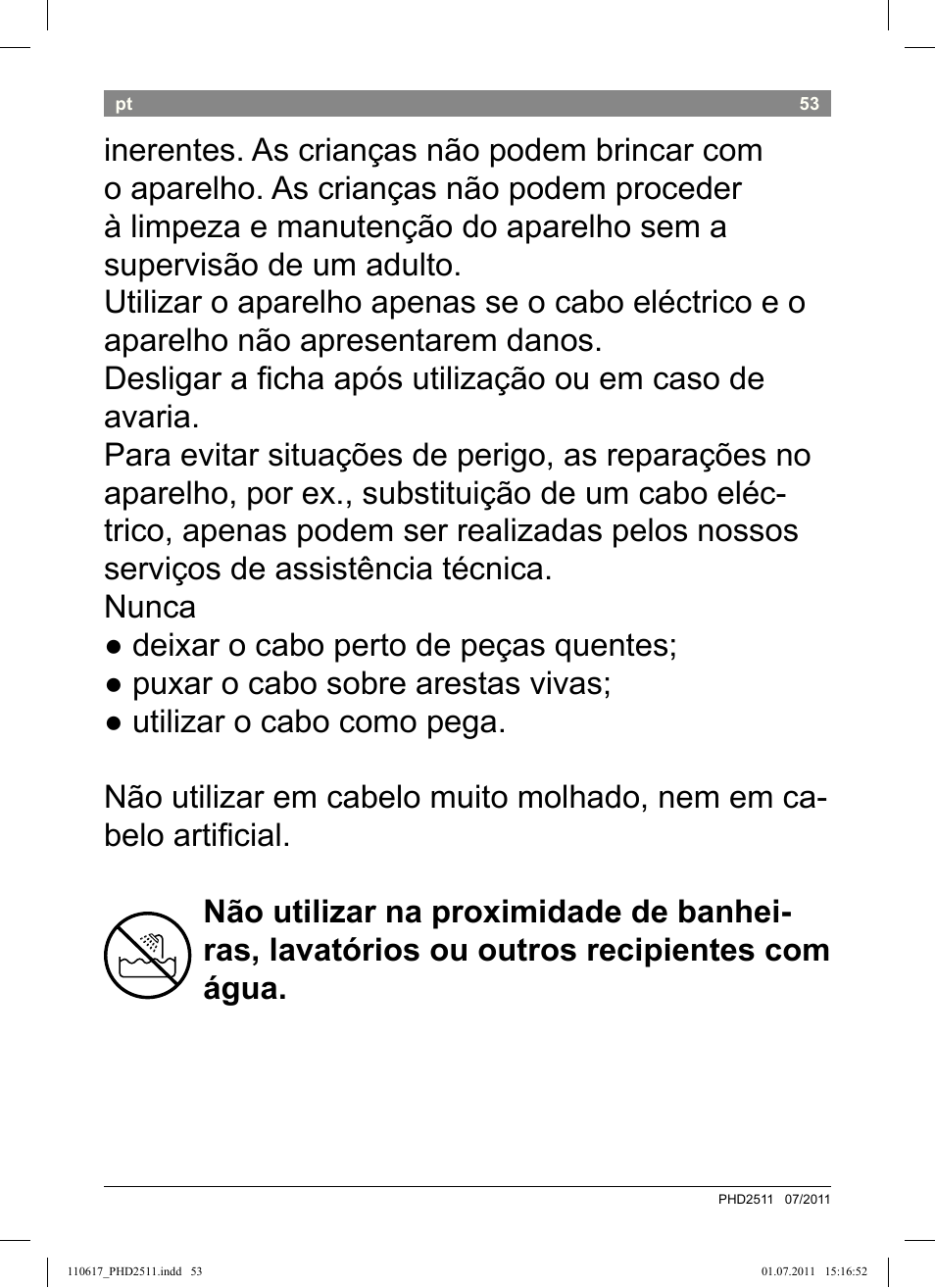 Bosch PHD2511 Haartrockner StarShine DryStyle User Manual | Page 55 / 100