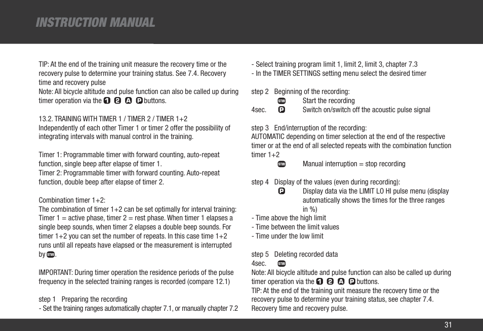 Instruction manual | VDO Z2 PC User Manual | Page 40 / 60