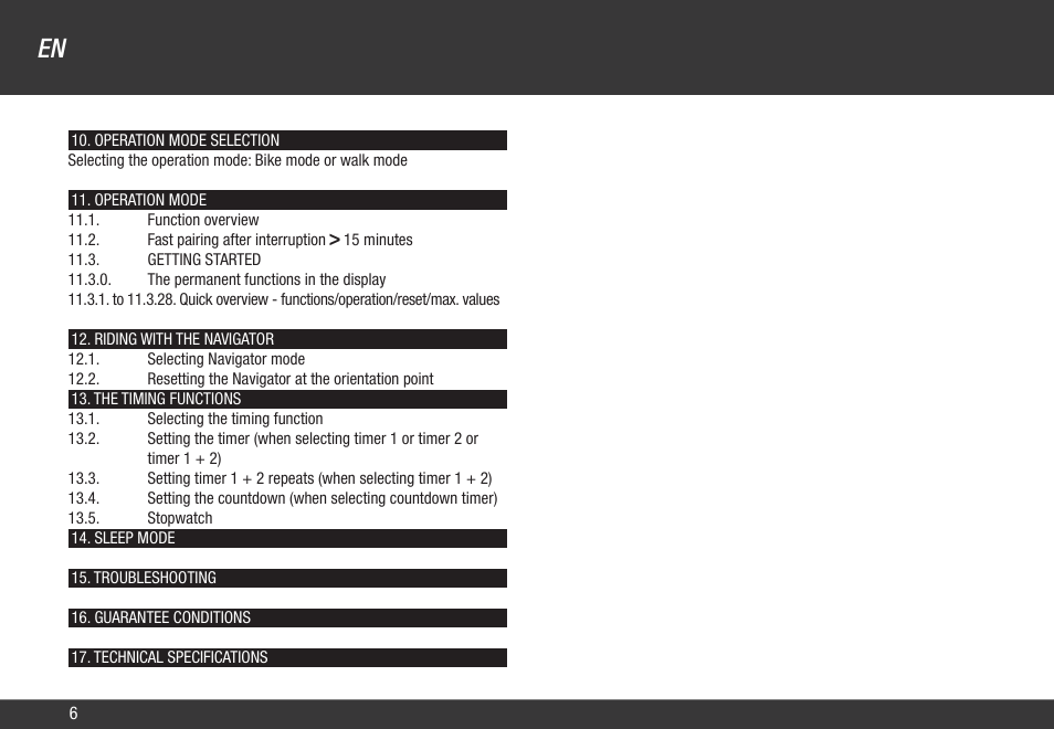 VDO Z1 User Manual | Page 15 / 51