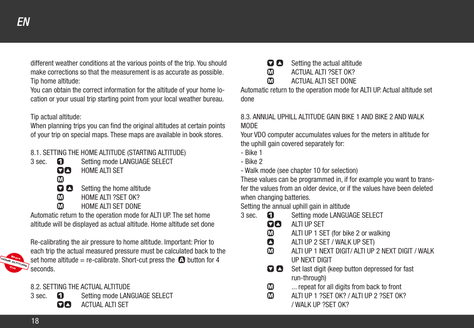 VDO Z1 User Manual | Page 27 / 51