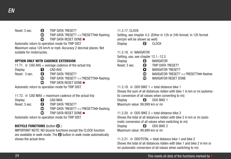 VDO Z1 User Manual | Page 33 / 51