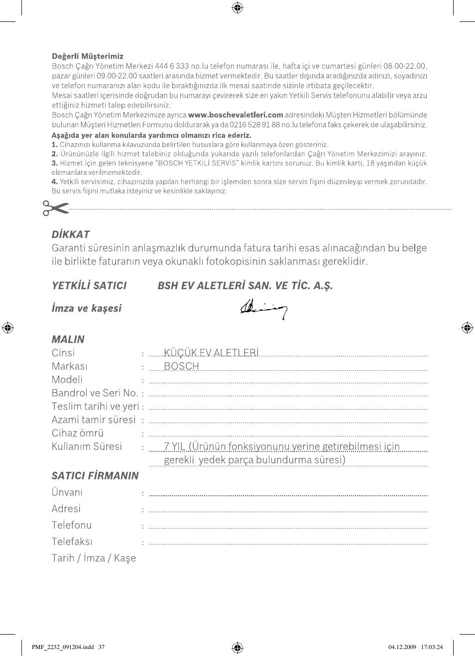 Bosch PMF2232 Fußsprudelbad User Manual | Page 39 / 58