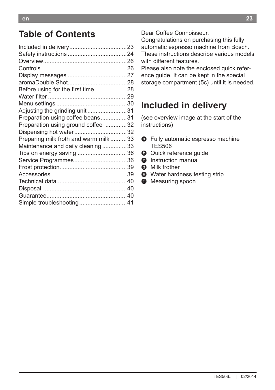 Bosch TES50651DE VeroCafe LattePro Kaffeevollautomat Helles Anthrazit Morning Haze User Manual | Page 27 / 94