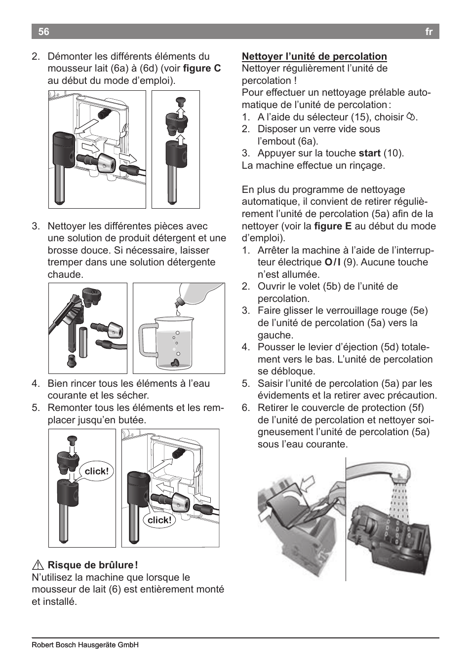 Bosch TES50651DE VeroCafe LattePro Kaffeevollautomat Helles Anthrazit Morning Haze User Manual | Page 60 / 94