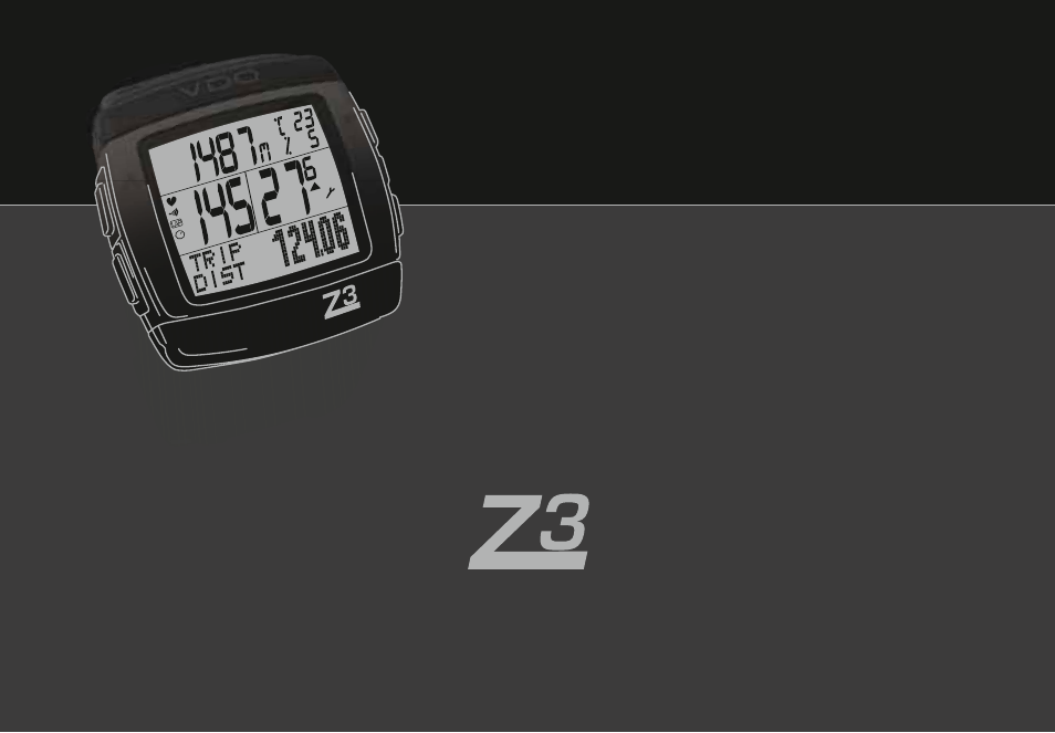 VDO Z3 User Manual | 61 pages