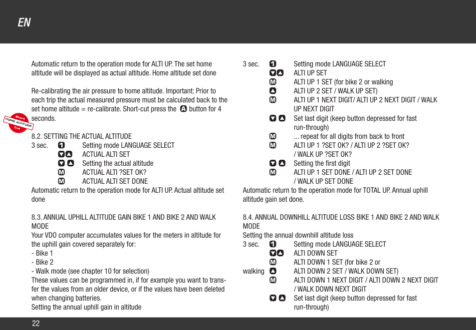 VDO Z3 User Manual | Page 31 / 61