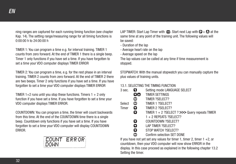 VDO Z3 User Manual | Page 41 / 61