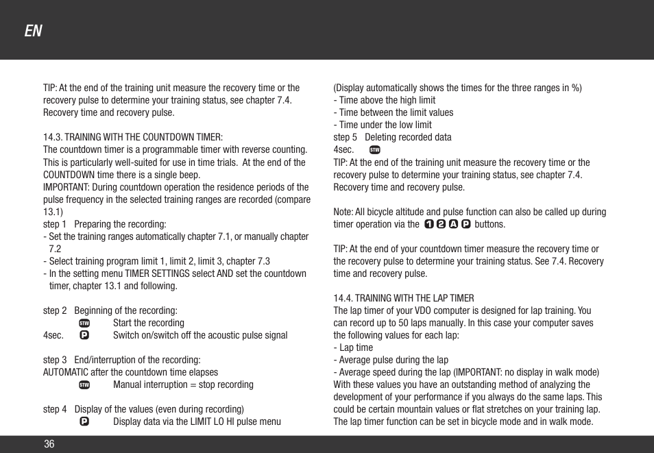 VDO Z3 User Manual | Page 45 / 61