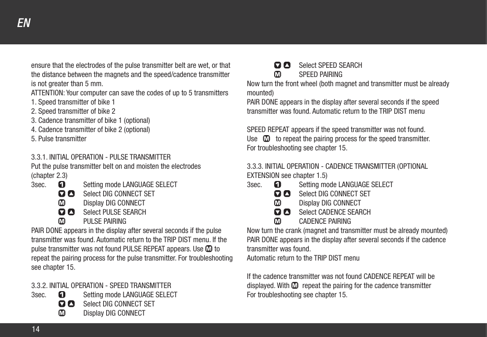 VDO Z2 User Manual | Page 23 / 57