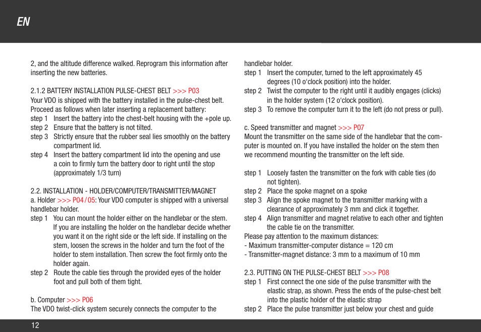 VDO Z3 PC User Manual | Page 21 / 65