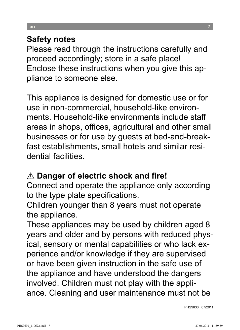 Bosch PHS9630 Haarglätter ProSalon Curl Straight User Manual | Page 11 / 104