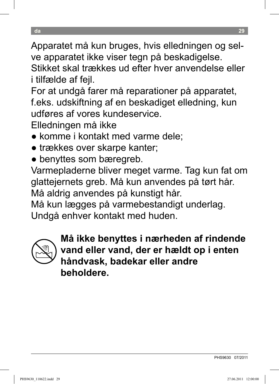 Bosch PHS9630 Haarglätter ProSalon Curl Straight User Manual | Page 33 / 104