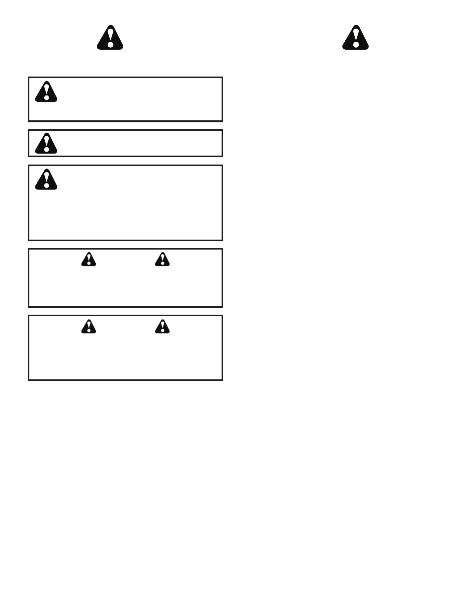 Safety rules, Warning | Poulan Pro PO17542LT LAWN TRACTOR User Manual | Page 2 / 56