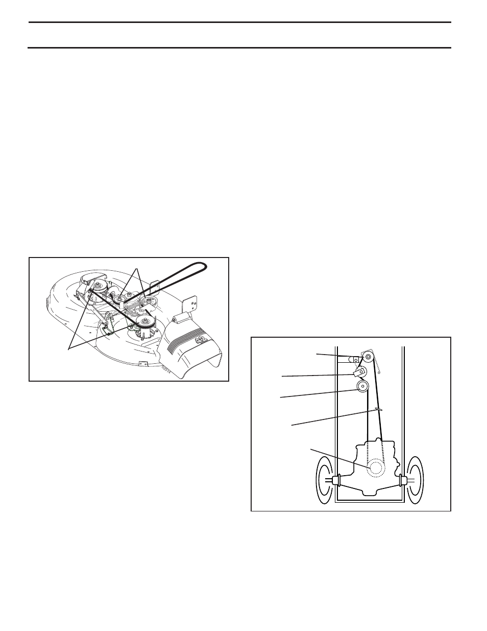 Service and adjustments | Poulan Pro PO17542LT LAWN TRACTOR User Manual | Page 20 / 56