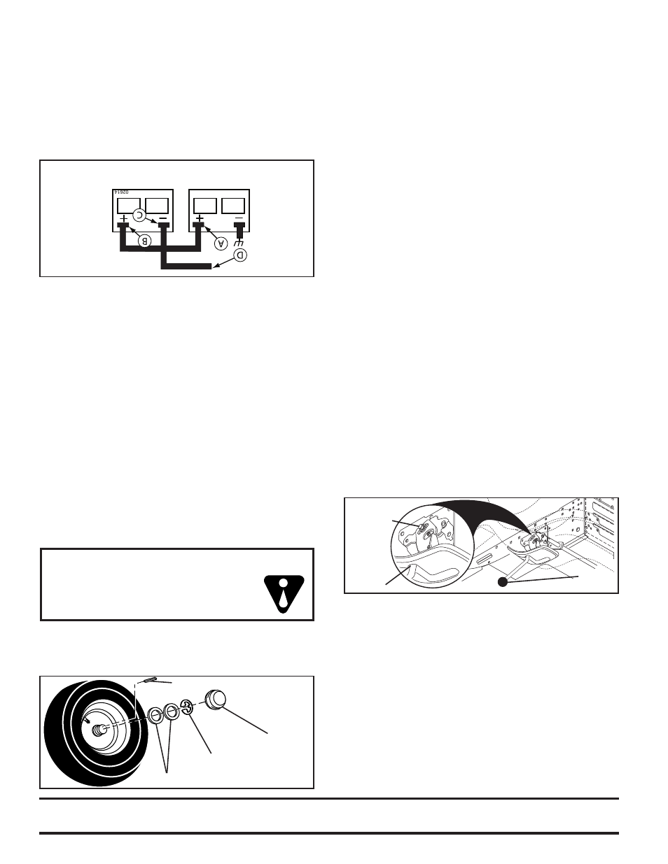 Servicio y ajustes | Poulan Pro PO17542LT LAWN TRACTOR User Manual | Page 36 / 56
