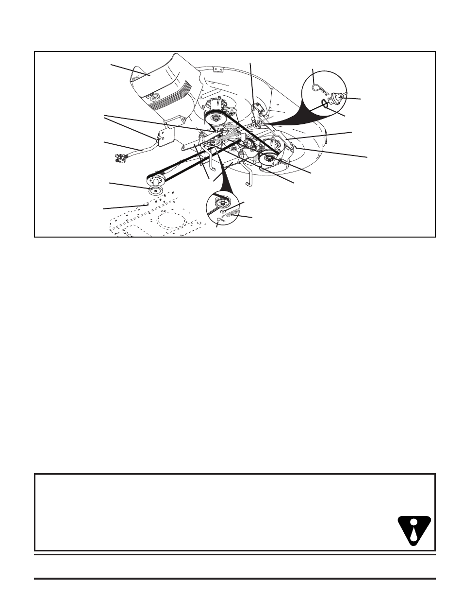 Servicio y ajustes | Poulan Pro PO17542LT LAWN TRACTOR User Manual | Page 39 / 56