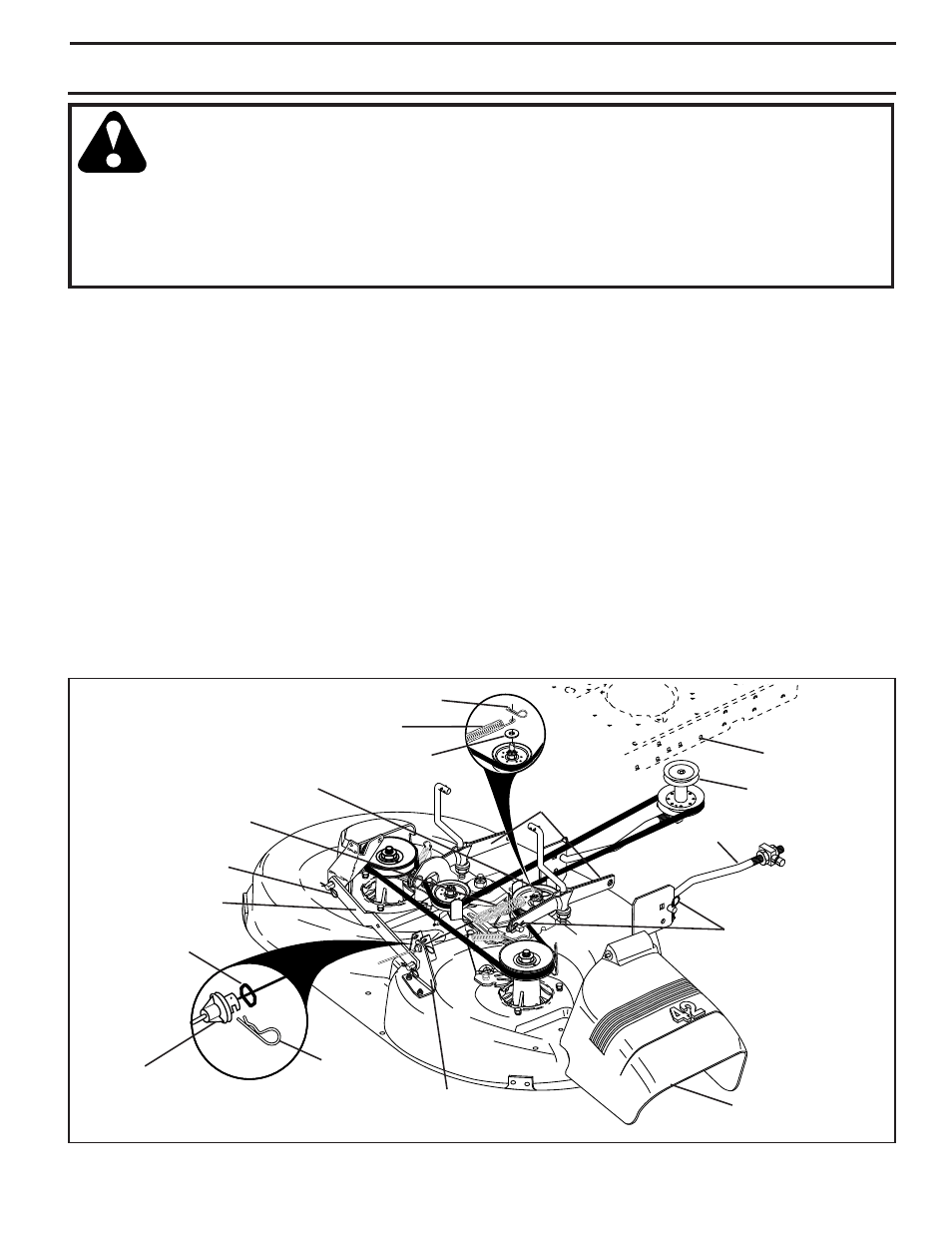 Service and adjustments, Tractor | Poulan Pro PB19542LT LAWN TRACTOR User Manual | Page 19 / 28