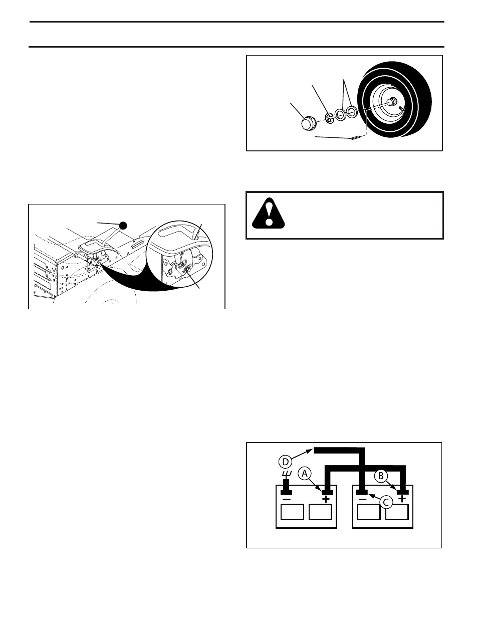 Service and adjustments | Poulan Pro PB19542LT LAWN TRACTOR User Manual | Page 22 / 28