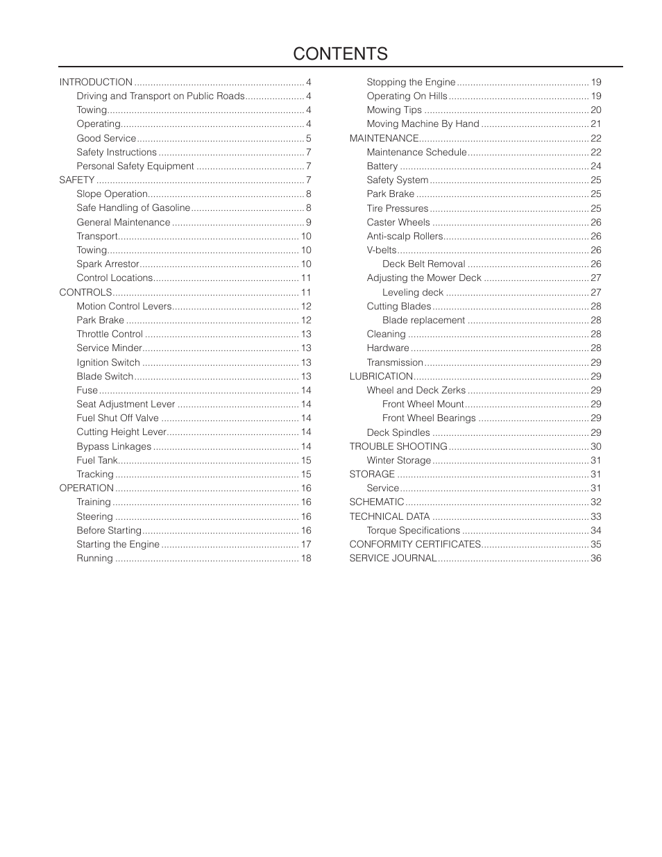 Poulan Pro 461ZX_966681802 LAWN TRACTOR User Manual | Page 3 / 44