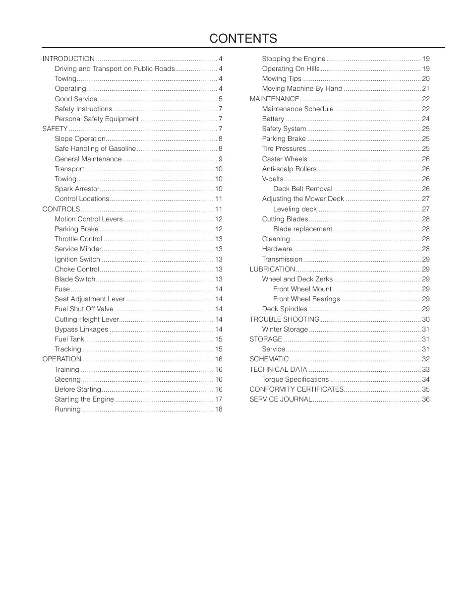 Poulan Pro 541ZX_966681901 LAWN TRACTOR User Manual | Page 3 / 44