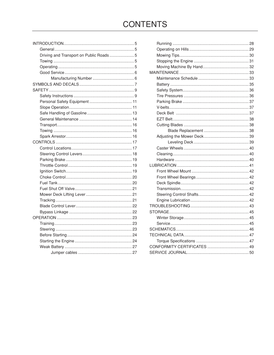 Poulan Pro 301ZX_966681701 LAWN TRACTOR User Manual | Page 3 / 56