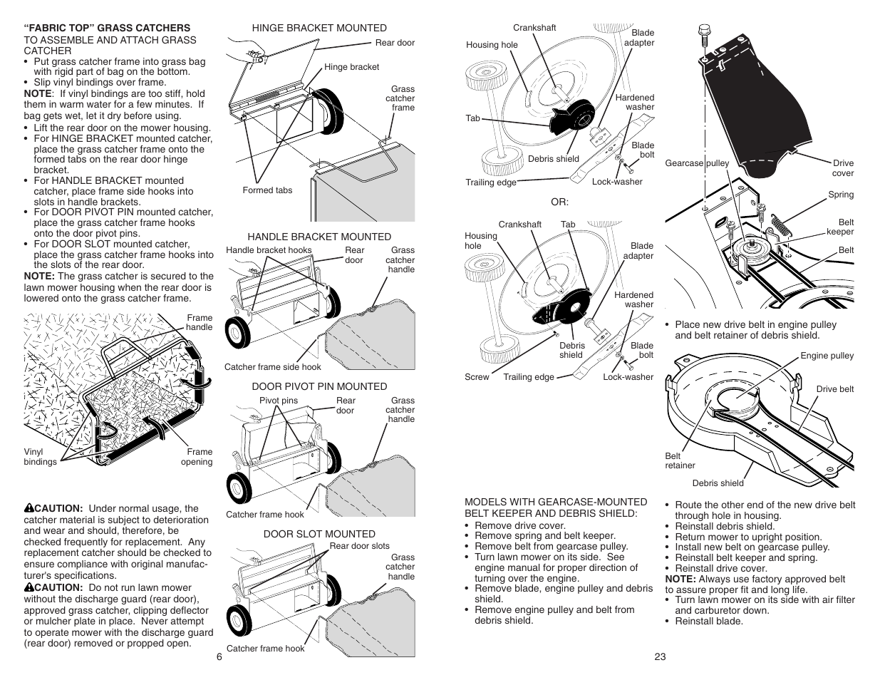 Poulan Pro 961240002 LAWN MOWER User Manual | Page 6 / 14