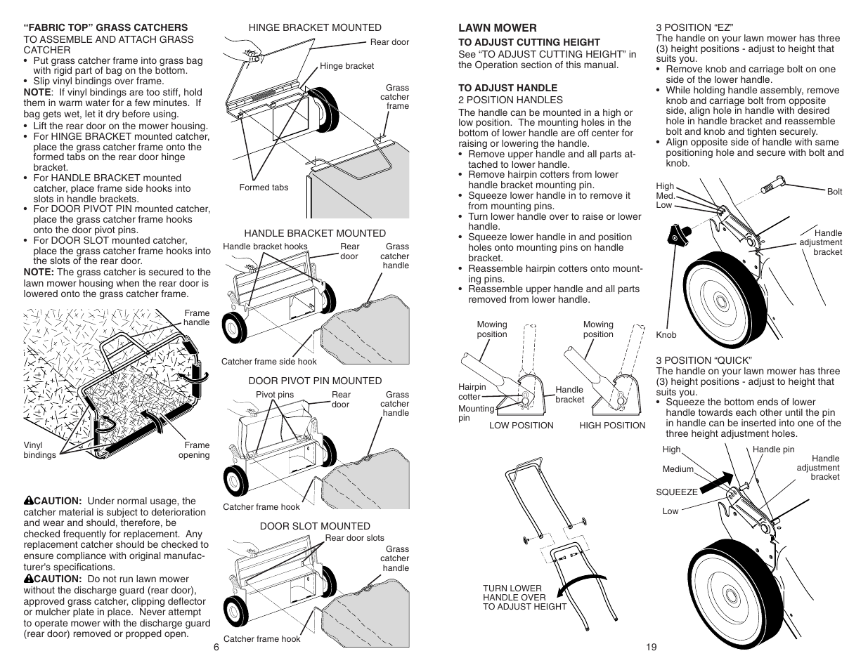 Poulan Pro PR600Y21RP LAWN MOWER User Manual | Page 6 / 12