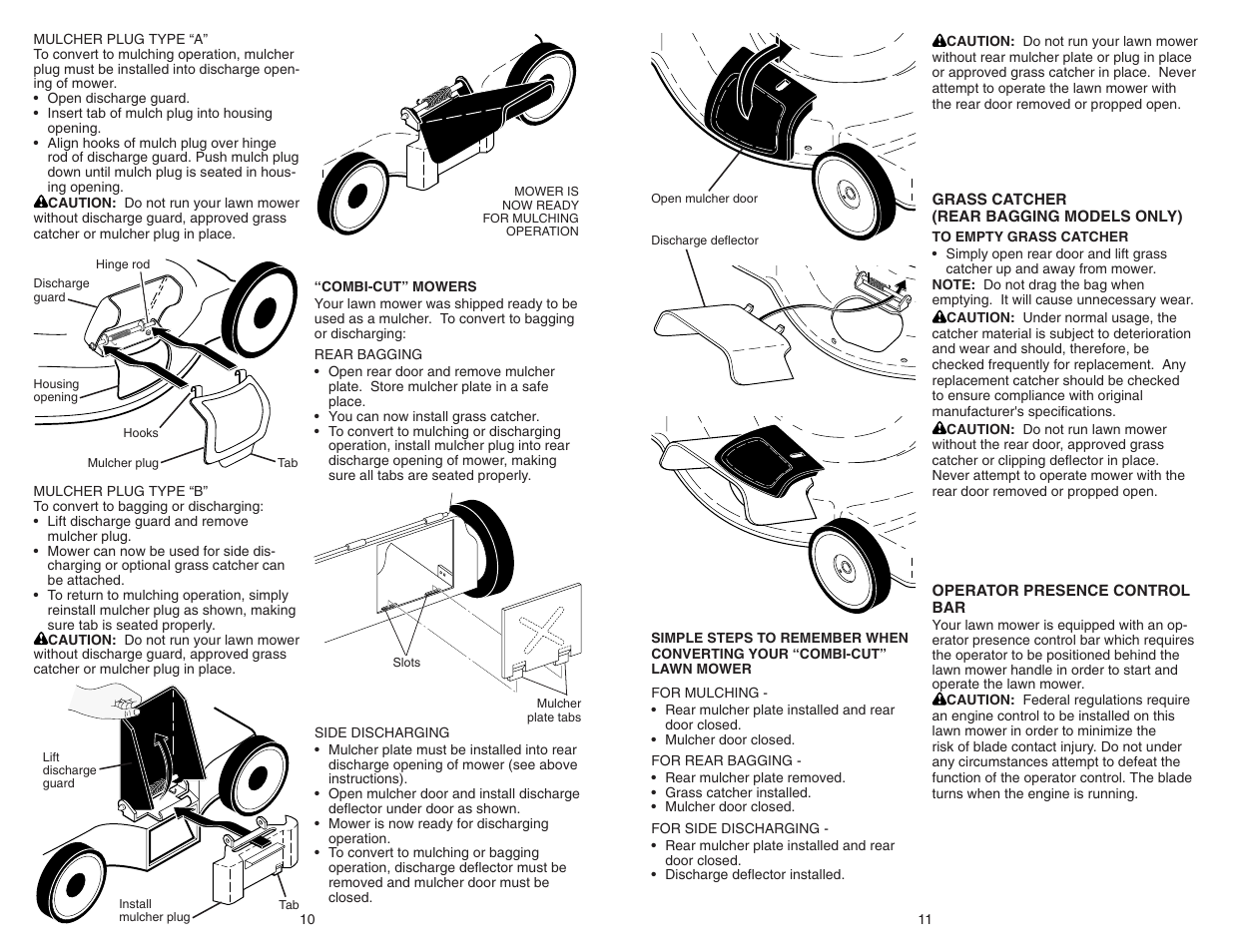 Poulan Pro PR600N21RH LAWN MOWER User Manual | Page 10 / 10