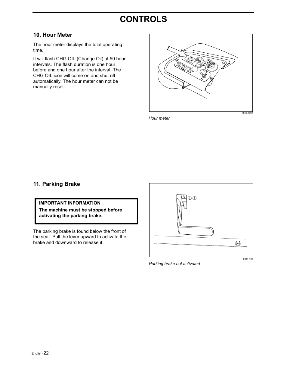 Controls | Poulan Pro Pro 950 ZX 968999507 User Manual | Page 24 / 80