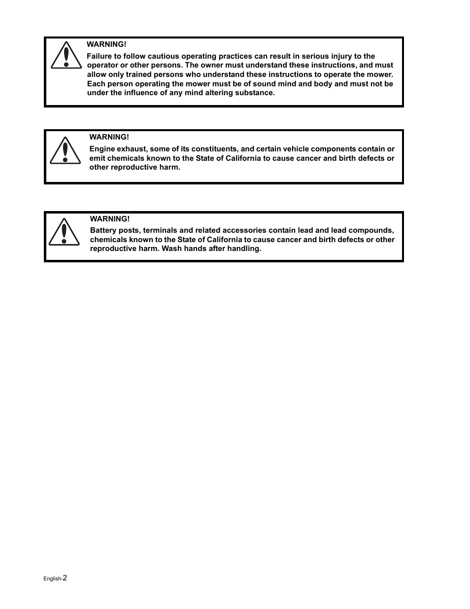 Poulan Pro Pro 950 ZX 968999507 User Manual | Page 4 / 80