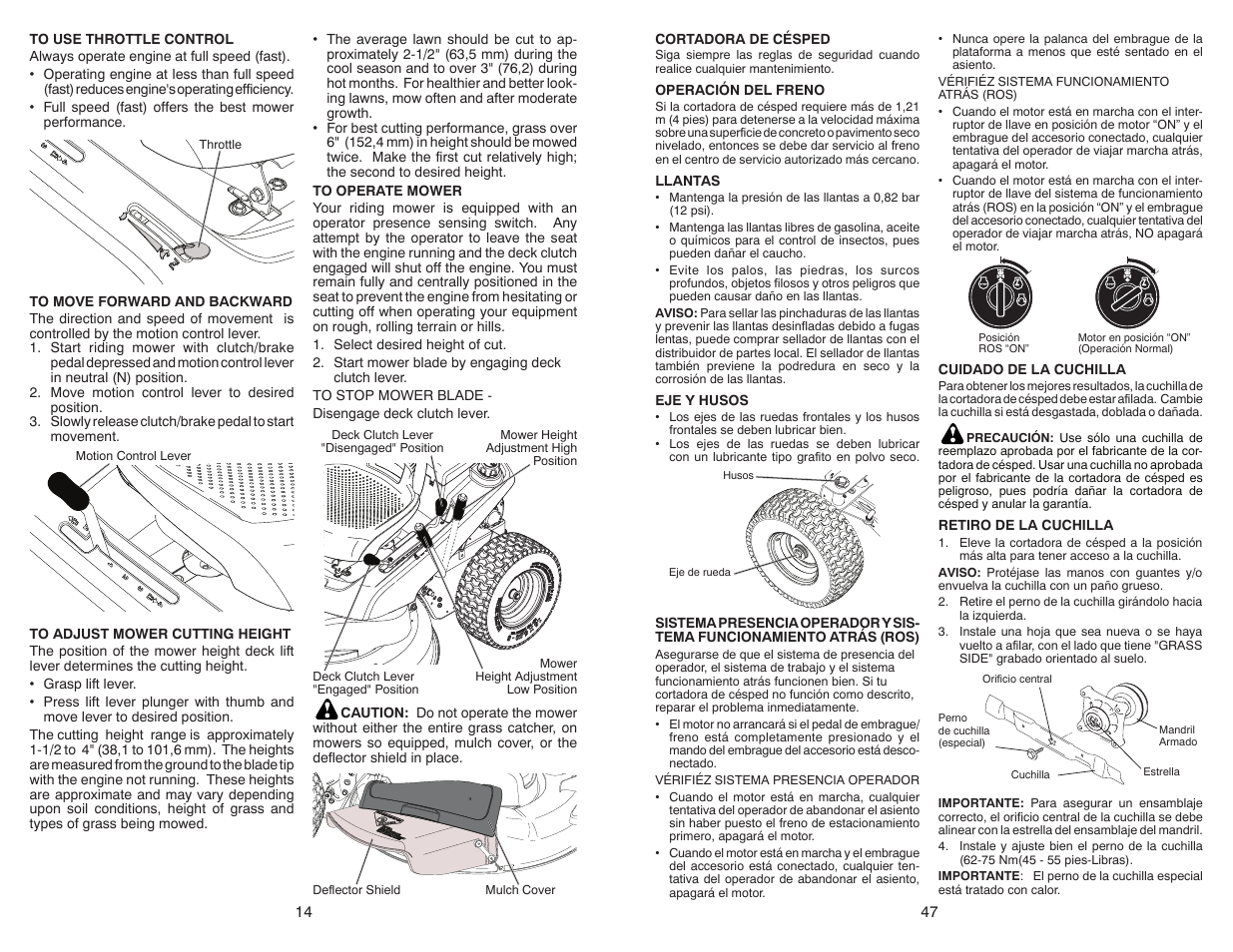 Poulan Pro PB30 User Manual | Page 14 / 30