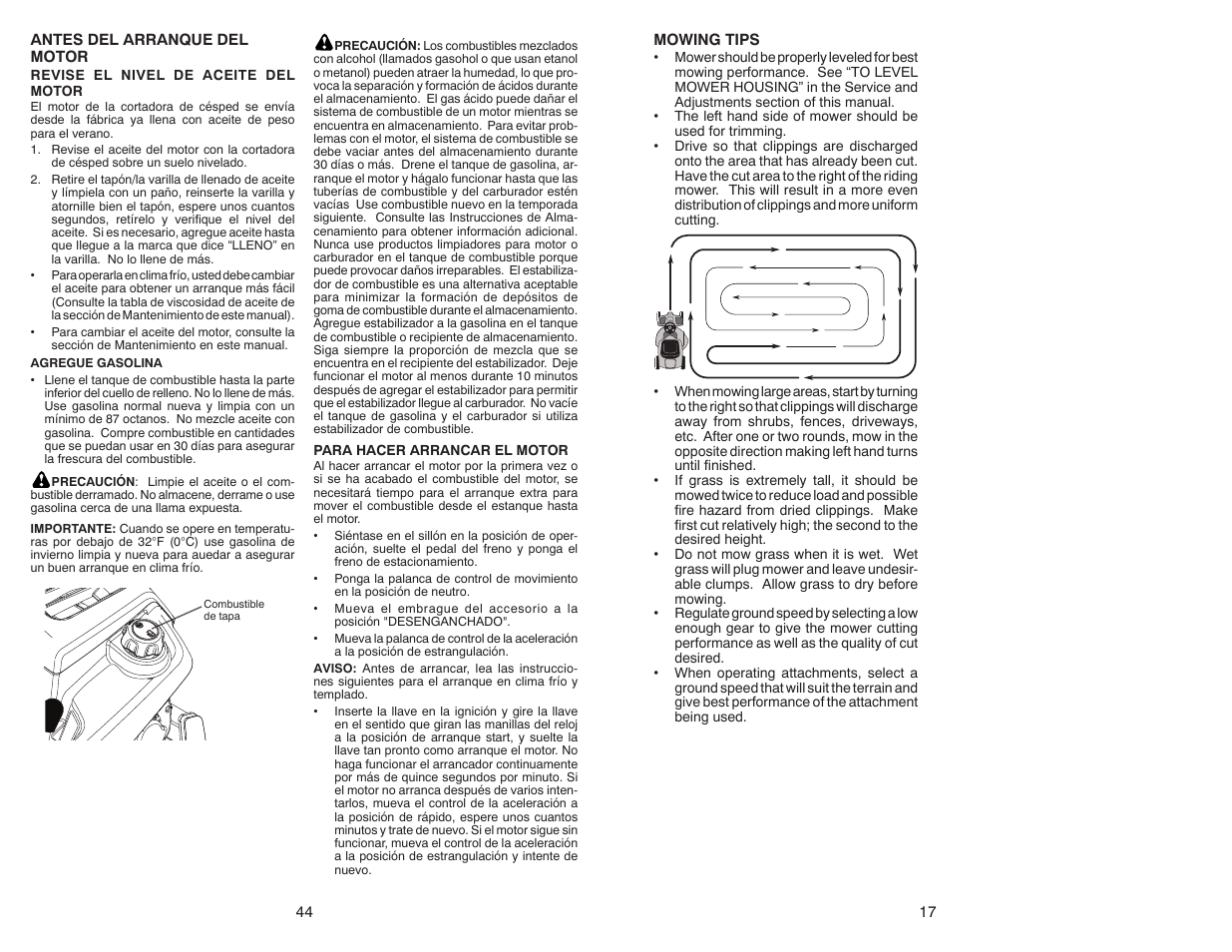 Poulan Pro PB30 User Manual | Page 17 / 30