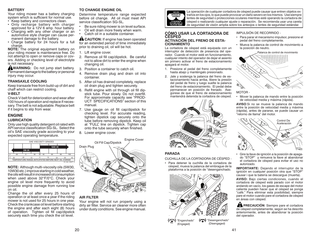 Poulan Pro PB30 User Manual | Page 20 / 30